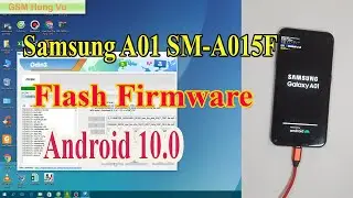 Flash Firmware file Samsung A01 SM-A015F Android 10 by Odin 3.14.4.