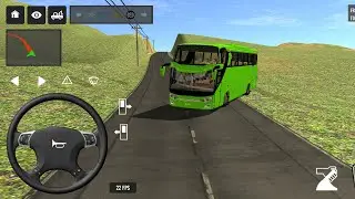 Euro Bus Driving Game Public Transportation 2024 -  Indonesia Bus Simulator Android Gameplay #652