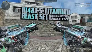 Crossfire West | M4A1-S-Titanium Beast set Search & Destroy Eagle Eye