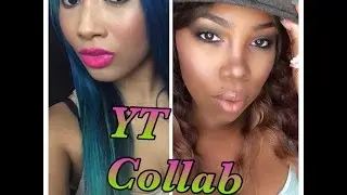 Meagan Good collab with @Purpleyeavi