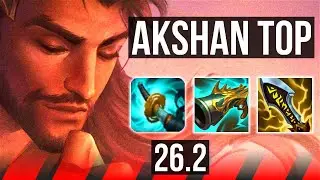 AKSHAN vs MALPHITE (TOP) | EUW Master | 26.2