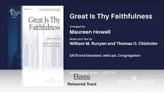 Bass Great Is Thy Faithfulness Rehearsal Track