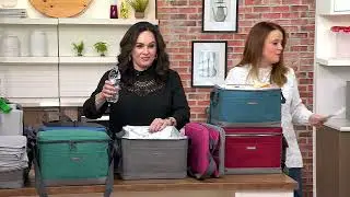 LocknLock Flat Top Insulated Cooler Bag on QVC