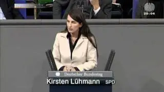 Kirsten Lühmann im Bundestag zum Feuerwehrführerschein
