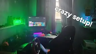Epic 11 year old gaming setup