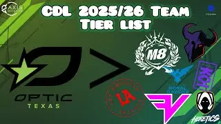CDL Way Too Early Power Rankings - Who is #3 - 12? #COD #gaming #callofduty #Blackops7 #cdl2026