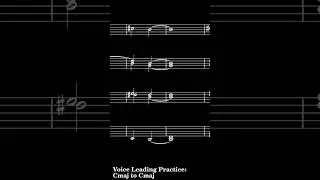Voice Leading Practice: Cmaj to Cmaj #musicartist #musiccomposer #strings#brass #dci