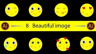 How to Draw the YouTube Wow Emoji in Adobe Illustrator | ShovoNation Tutorial