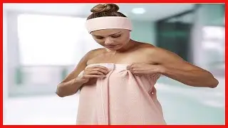 Bucky Spa Quick Drying Microfiber Travel Shower Wrap, Peach