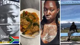 TRAVEL VLOG| GEORGEMAS🎄| ROBBEN ISLAND TOUR🛳️| New TATTOO😛|Cooking Dinner🍜| Last Night in CPT.