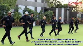 Rajkot Night Half Marathon Practice Guide By Genius Group of Institutions