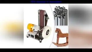 Latest Products You Must Know! Adjustable Belt Sander with 7 Speeds, Vertical Sanding