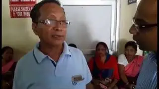 Treatment of Low Back Pain using acupuncture by M.K. Sastry at Kokrajhar Camp