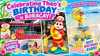 BORACAY 2024 | THEO'S 4TH BIRTHDAY IN BORACAY! | OUR DAY 3 | JOLLIBEE BORACAY MAIN ROAD