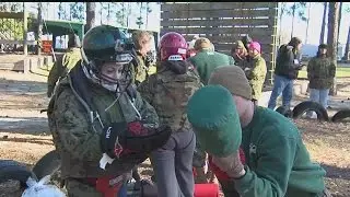 First News reporter trains like a Marine