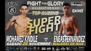 Eneas FERNANDEZ vs Mohamed KNIDIL By #VXS #KO #fight_for_glory #Malgrat_De_Mar