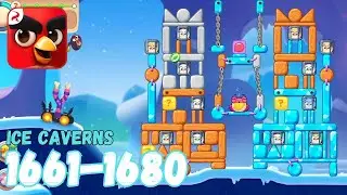Angry Birds Journey: Levels 1661-1680 (Ice Caverns) Gameplay - Part 84