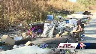 Blue Summit residents fed up with trash being dumped