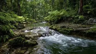Continuous River Water Flow Sounds for Sleep Creating Soothing Sleep Ambience