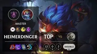 Heimerdinger Top vs Camille - KR Master Patch 10.8
