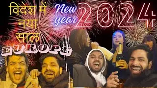 NEW YEAR CELEBRATION BUDAPEST HUNGARY EUROPE | Budapest Parliament Fire show | Addy Prince Vlog EU 1