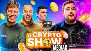 CRYPTO SHOW : LE COMBAT DES MEDIAS ! Avec @JournalduCoinFR @Cryptoast et @Oak-Research