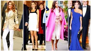 most beautiful gorgeous Queen Latiza dresses style || Queen dresses Collection| Most iconic dress
