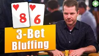 3-Bet BLUFFING! [TOUGH RIVER]