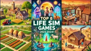 Top 8 Life Simulation Games You NEED to Play in 2023-2024!