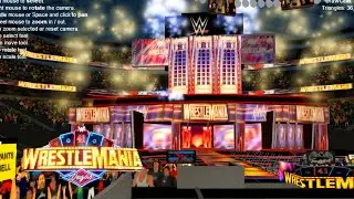 WWE WRESTLEMANIA 41 ARENA FOR WR3D 2K25!