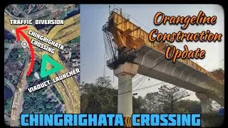 Chingrighata Crossing Latest Update January 26. Alternate route for traffic diversion .