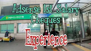 (4k) My First Ad Sense Salary Cheque Experience Part 2