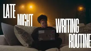 My Late Night Writing Routine 🌙