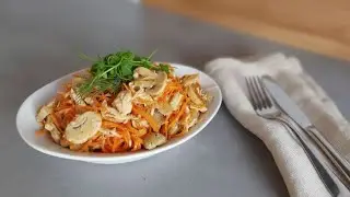 Удивительно вкусный салат из 3х ингредиентов🥗
