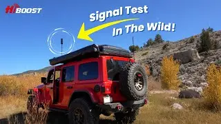 Does a Cell Signal Booster Really Work Off-Grid? | HiBoost 3.0 ExplorerX Real Test on a Jeep