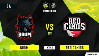 BOOM vs RED Canids [Map 3, Mirage] ESL One: Road to Rio