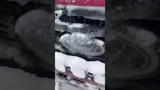 Best Ford factory option #007 in the snow!! #ford #factory #truck #snow