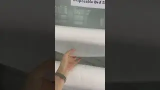 Factory direct free perforated disposable bed sheet cover roll