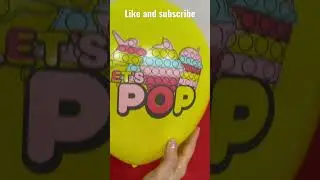 FUN HAPPY BIRTHDAY BALLOON POPPING #satisfying #funballoons #popping #balloons #like #sounds