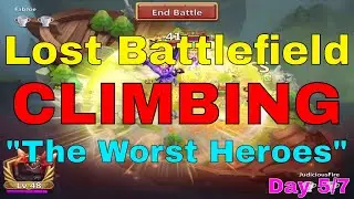 Castle Clash Lost Battlefield Climbing Using 