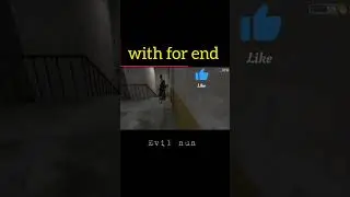 After evil nun beat me, I changed from evil nun.