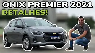 CHEVROLET ONIX PREMIER 2021 EM DETALHES - Falando de Carro