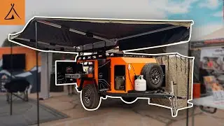 Off Road Teardrop Campers By @OffGridTrailers At @OverlandExpo  West 2021