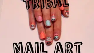 Tribal Nail Art Tutorial