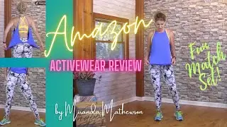 AMAZON ACTIVEWEAR REVIEW - Cute Outfit, COMFY Leggings with POCKETS