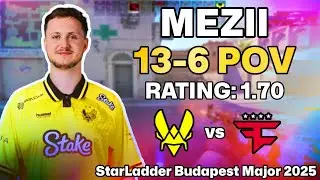 MEZII 13-6 POV vs FaZe (Dust2) | GRAND FINAL StarLadder Budapest Major 2025