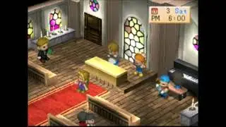 Karen Singing on Church Festival in Harvest Moon Back To Nature