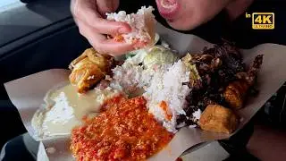 Ayam Gepuk Gendut Ni Tak Main-Main Pedas Dia! Tapi Sedap Betul 😭🍗🔥