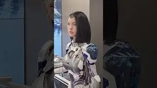 Chinese Beauty Robot | Shanghai Auto Show #china #automobile #robot #beauty #Model show