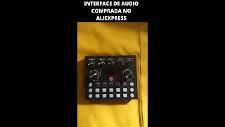 Interface de &Aacute;udio V8S Comprada no Aliexpress da China